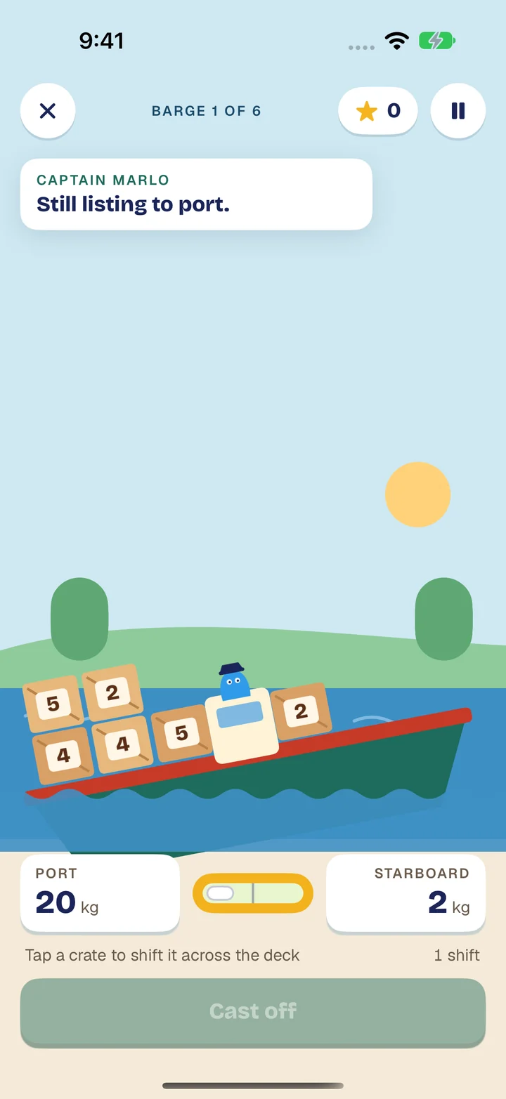 The Barge Biscuit in thinkin